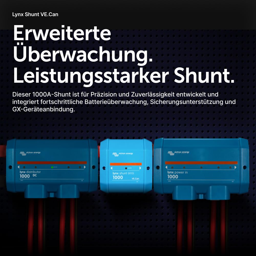 Victron Energy Lynx Shunt VE.Can (M10) Stromverteiler Blau
