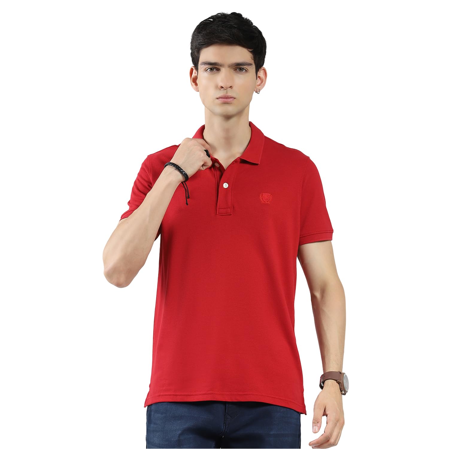 Men's Regular Fit Solid Polo T-Shirt | Half Sleeve | Collared Neck | Casual Wear T Shirt for Men's-image-31