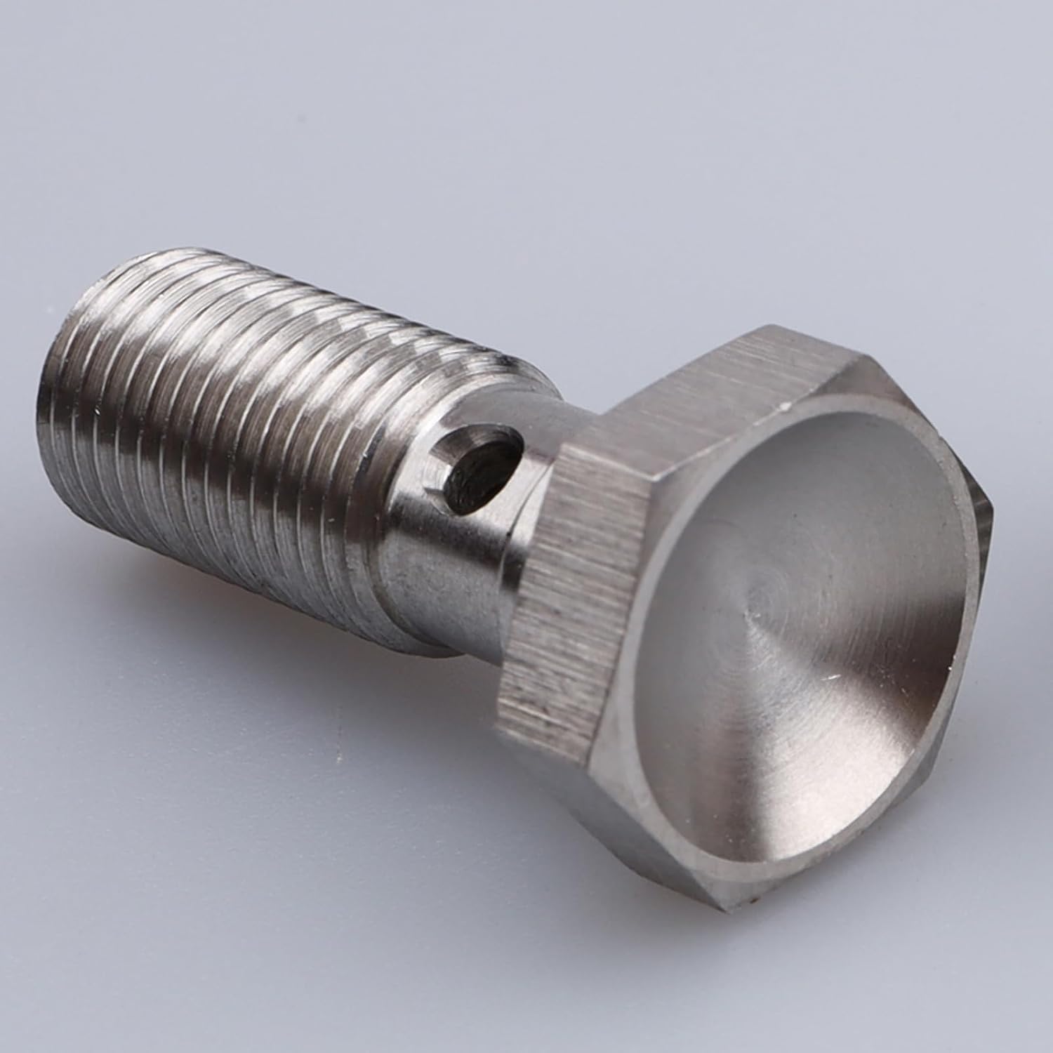AC PERFORMANCE 3/8 x 24 Banjo Bolt, -3 AN, 25mm UHL, Stainless Steel