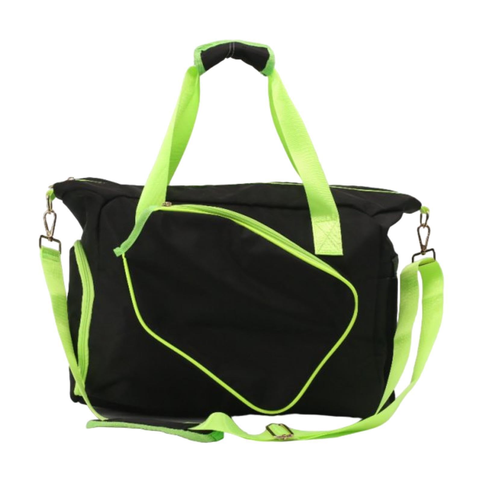 Borsa da Tennis spaziosa per 2 Racchette, Borsa Sportiva, da Badminton per Fitness e Tempo Libero, Accessori per Racchetta da Badminton, Palline, da Tennis, a Tracolla