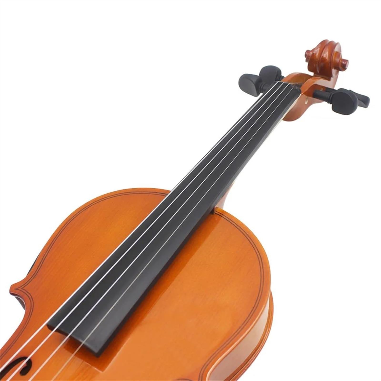 Geige 4/4 Elektrische Violine Massivholz Akustische Violine Mit Bogen Fall Geige Teile Zubehör