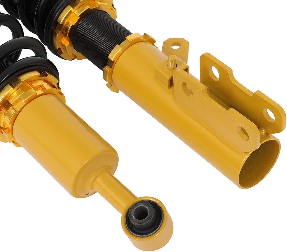 Coilovers Suspension Kit Fit for Mitsubishi for Lancer 2008-2016, for Mitsubishi for Outlander Sport 2011-2020 Coilovers Struts, Height Adjustable Lowering Kit, Golden