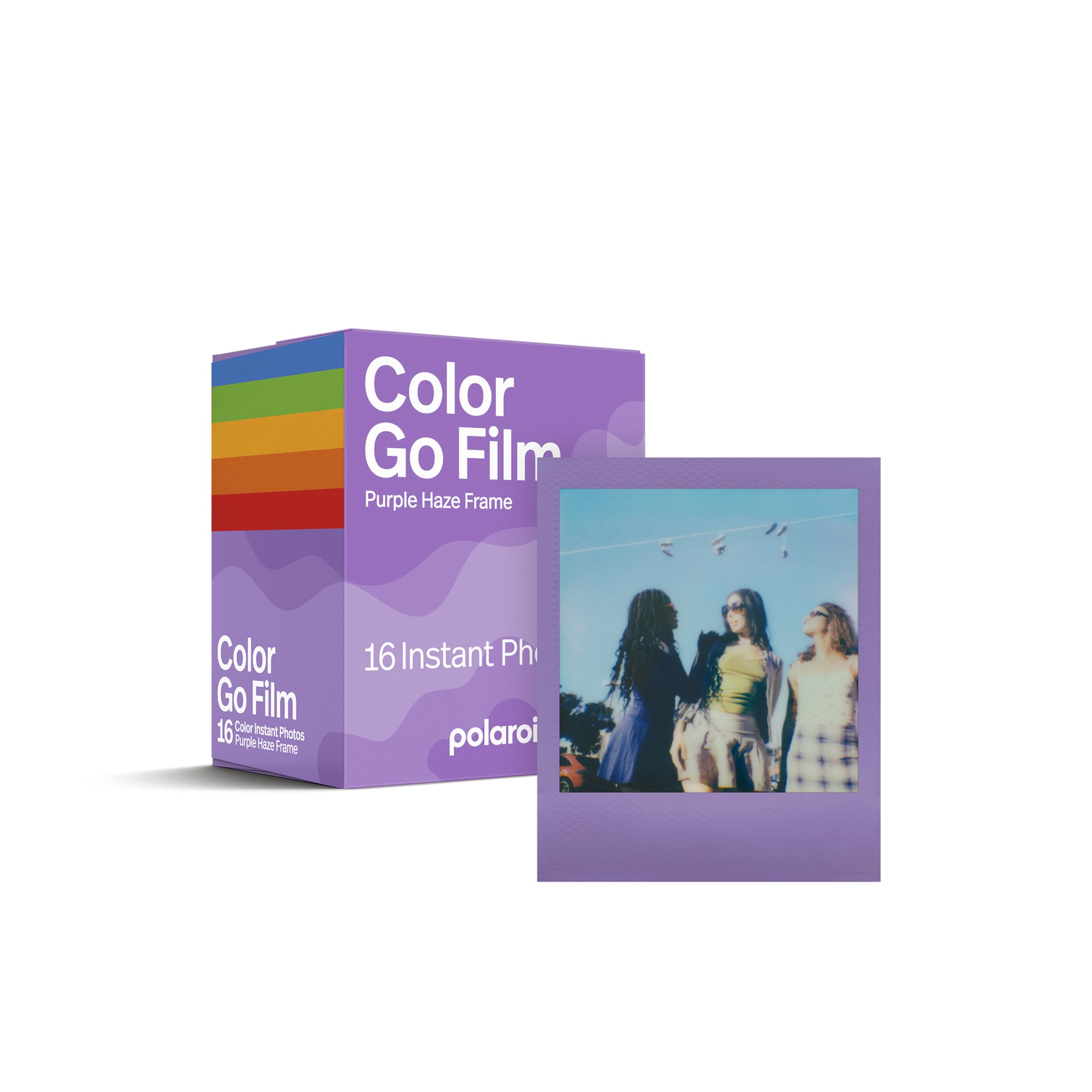 Polaroid - Pellicola a colori per Go - Cornice Purple Haze - Confezione doppia 16 Photos (6570)