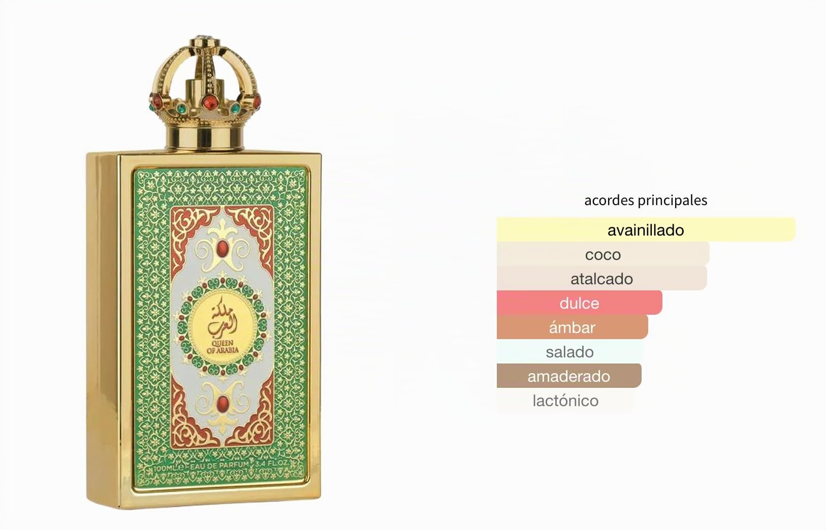 Lattafa Queen of Arabia Set de Regalo, Fragancia Árabe Femenina, Incluye Perfume EDP 100ml + Mini perfume 20ml + Desodorante 200ml + Atomizador, Coco, Vainilla y Ámbar (Queen of Arabia Gift Set)