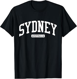 Sydney Australia College University Style T-Shirt