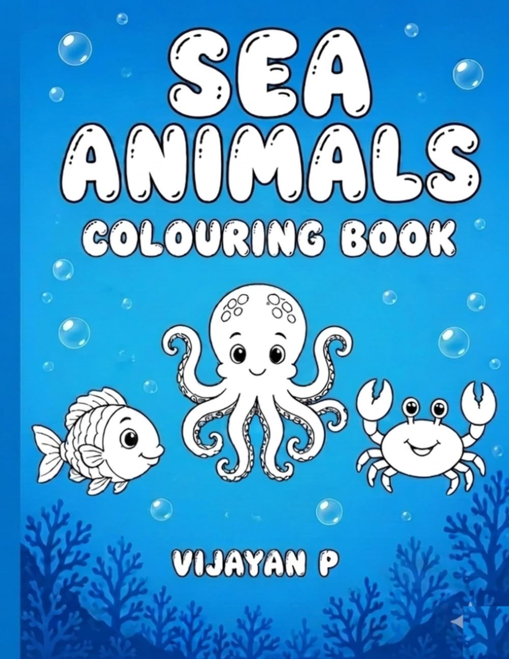 Sea Animals Colouring Book