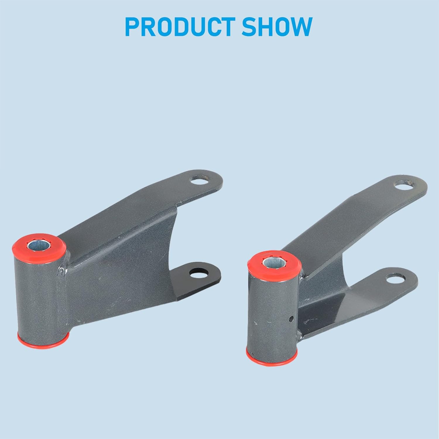 LABLT 2Pcs Rear Drop Lowering Shackle Kit Replacement for F250/F350 Super Duty 1999-2007 Replacement for 413710