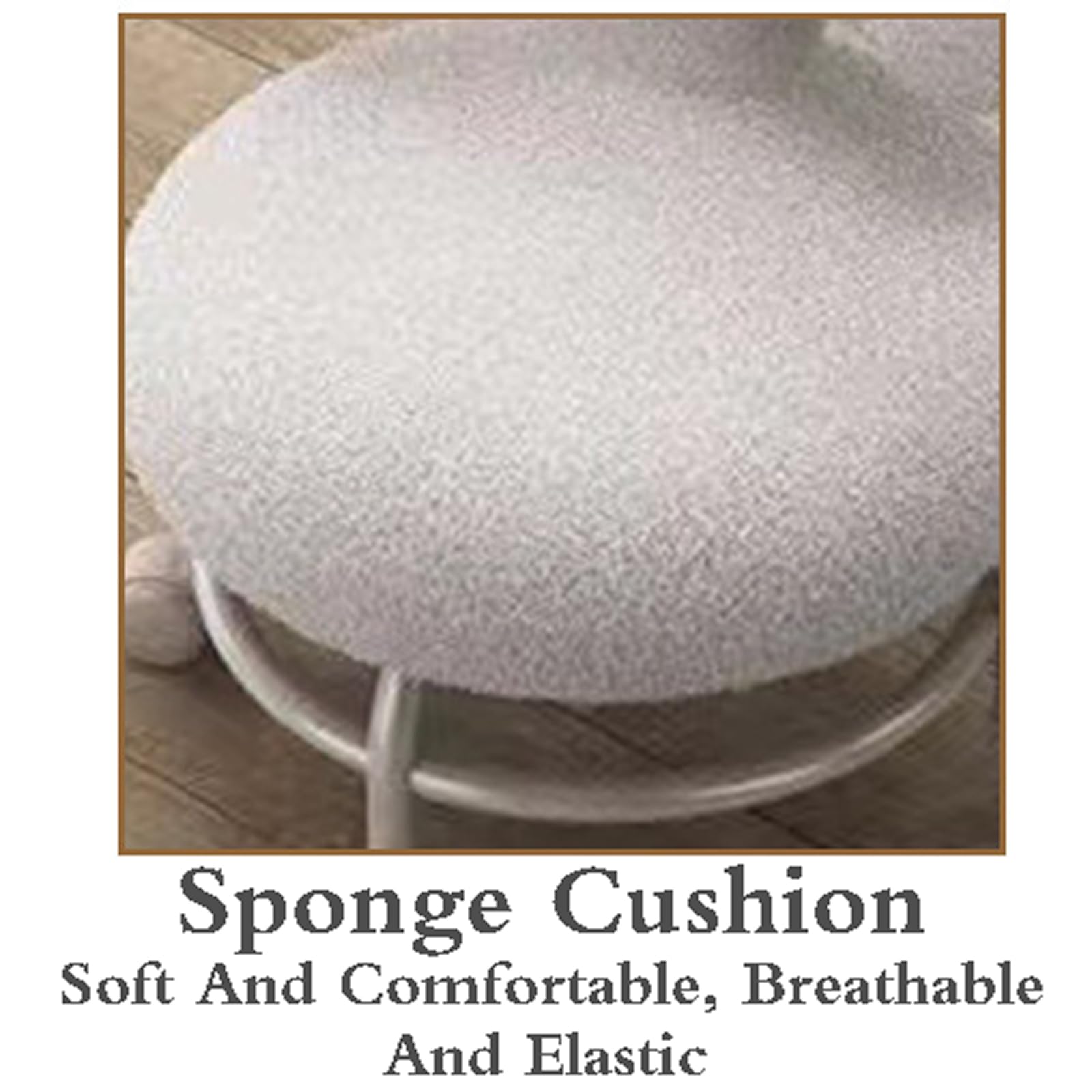 Tabouret Bas à Roulettes avec Support Dorsal, Robuste, Ergonomique pour Salons