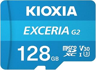 KIOXIA(キオクシア) 旧東芝メモリ microSD 128GB UHS-I U3 V30 Class10 最大読出速度100MB/s 最大書込速度50MB/s 4K対応 Nintendo Switch動作確認済 国内サポート正規品 メーカー保証5年 KLMEB128G