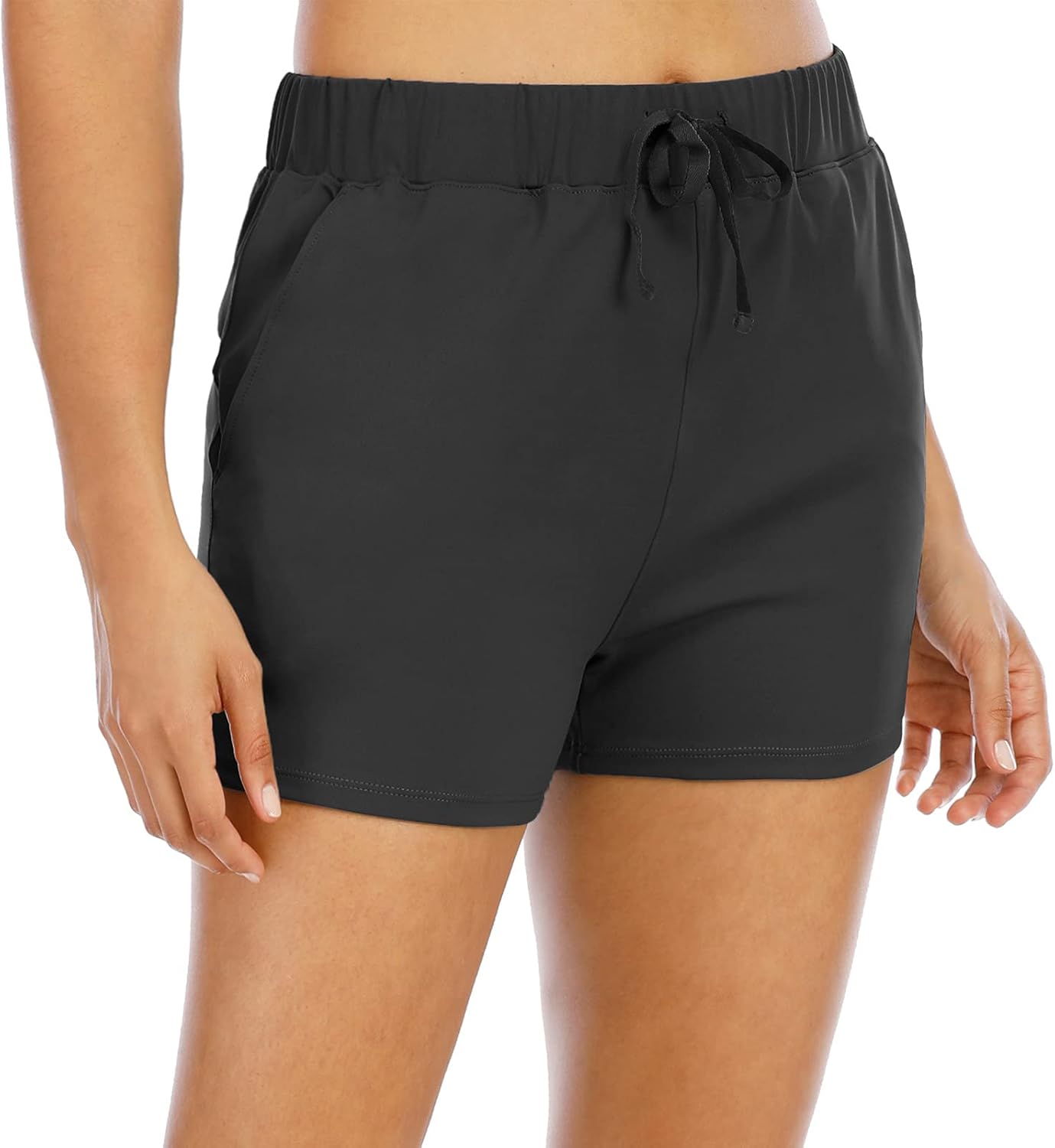 Panegy レディース ショートパンツ フィットネスパンツ 短パン トレーニング ヨガパンツ ランニングパンツ おしゃれ カジュアルショートパンツ 吸汗