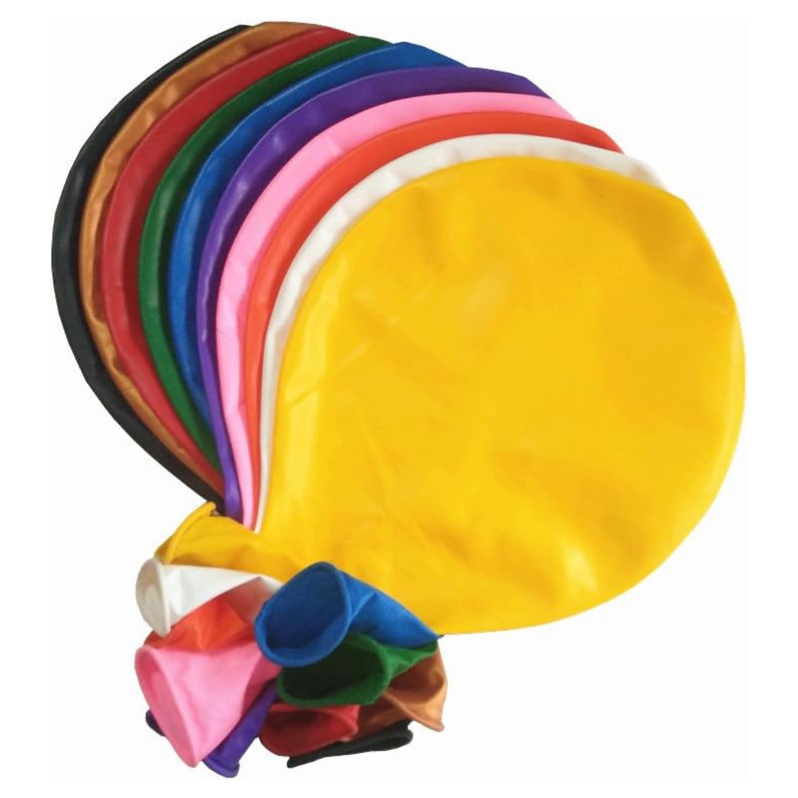 Guasslee 36 Inch Giant Latex Balloons, 10 Pack Assorted Colours Balloons Reusable for Wedding Birthday Party Baby Showers Festival Decorations