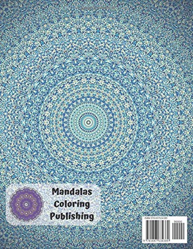 Mandalas Christmas Book: Christmas Mandala Gift Coloring Book Easy & Simple Adult Coloring Books for Seniors & Beginners image 2