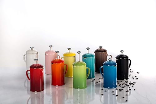 Miniatura 5 de Le Creuset Cafetería Gres con Prensa de Metal, 27.1 fl oz - Volcanic