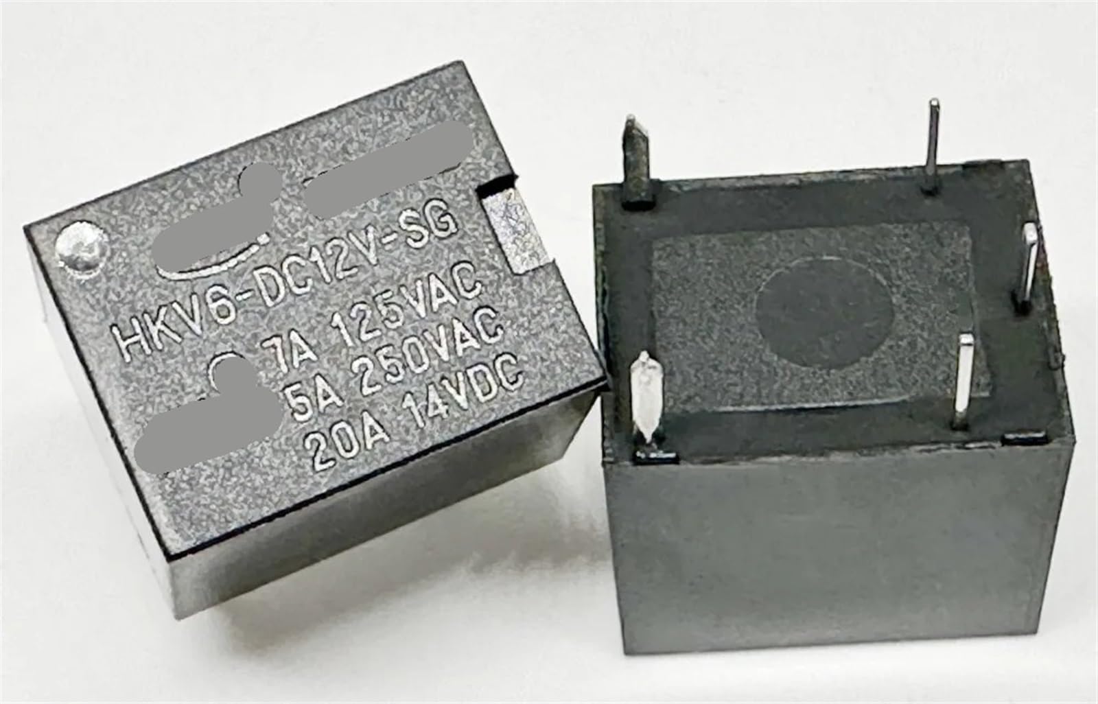 Relé 5 pines T78-1C-20A HKV6-DC12V-SG interruptor electromagnetico 1pc 5