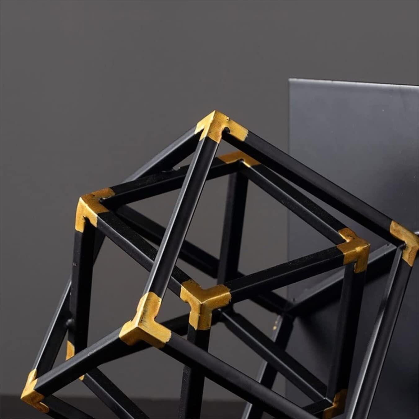 Podpórki do Książek Metalowa Kostka Bookends Półka Do Przechowywania Książek Bookend Dekoracja Biurowa Ornament Książka Kończy Się Home Decor Podpórka na Książki