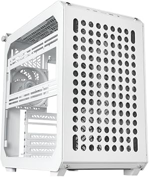 Cooler Master Q500-WGNN-PSE Qube 500 Flatpack White Modular Panel System Middle Tower ATX PC Case White