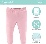 The Peanutshell Bébé filles Jeggings Ensemble de 4, Pantalons doux et stretchy, Leggings de fille, Vêtements pour bébés et pour tout-petits, multicolore