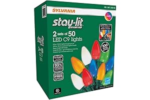 SYLVANIA Stay-Lit Platinum LED Christmas Lights Outdoor