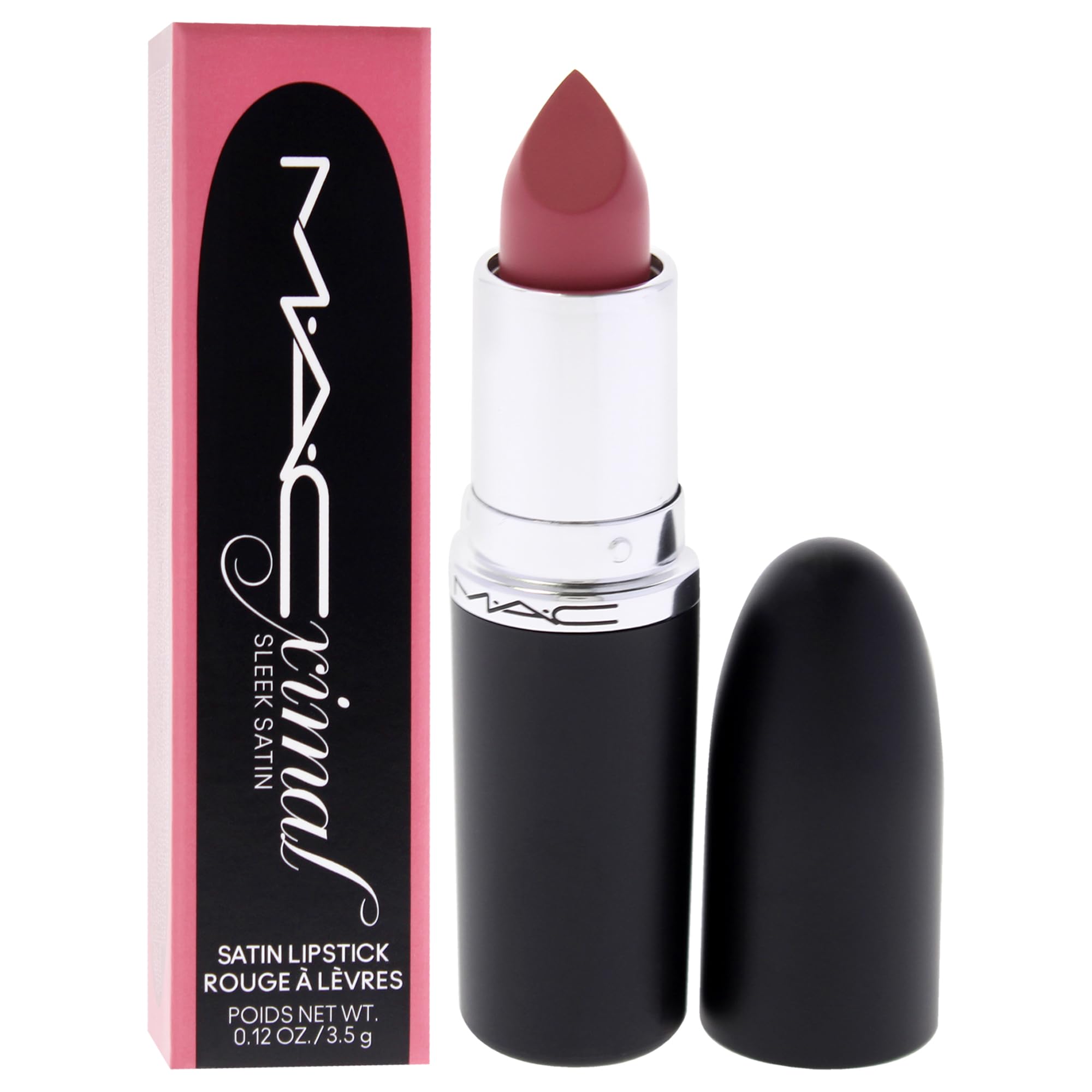 MAC M·A·Cximal Sleek Satin Lipstick, Brave, 0.12 oz