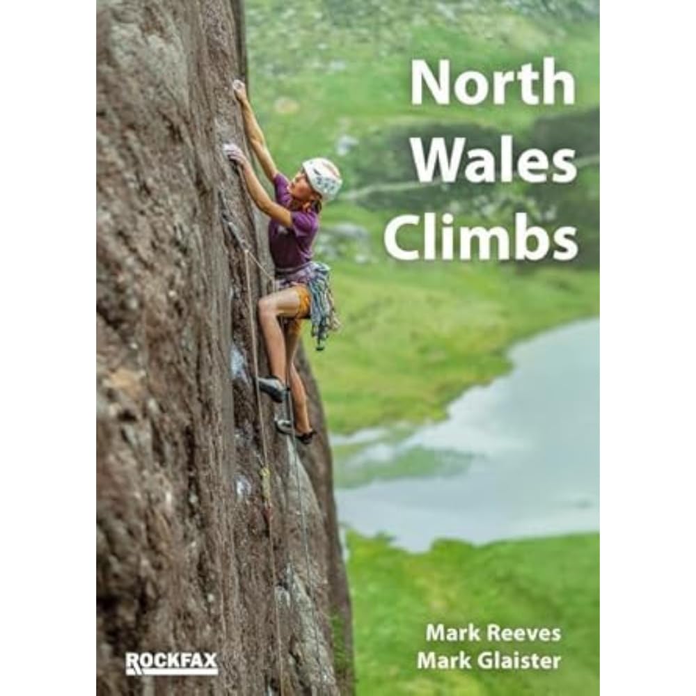 North Wales Climbs (Rockfax) by Mark Glaister (Paperback Book)