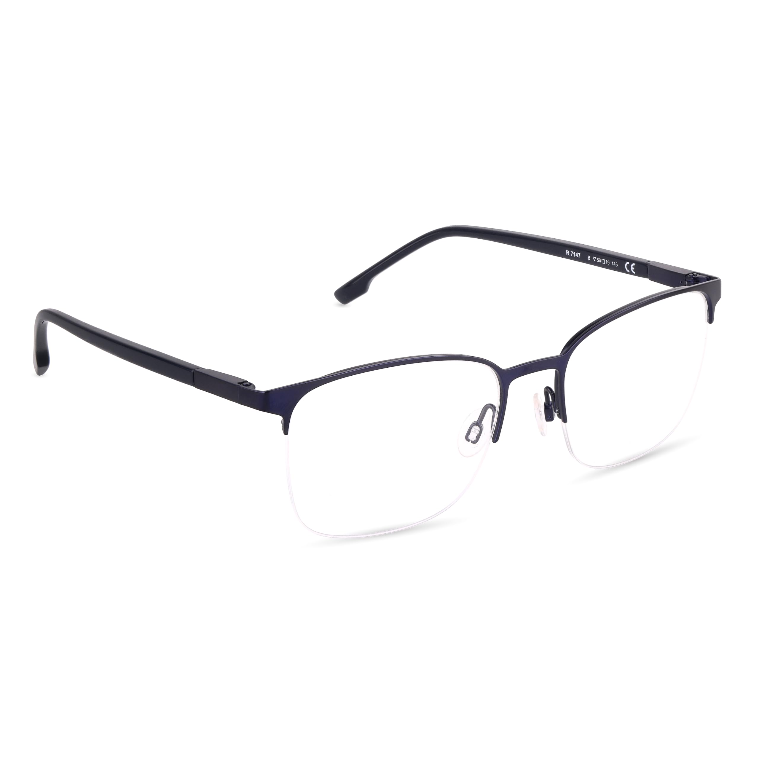 Rodenstock R7147 Oprawki do okularów na receptę, ciemnoniebieskie, uniseks, ciemnoniebieski, 54