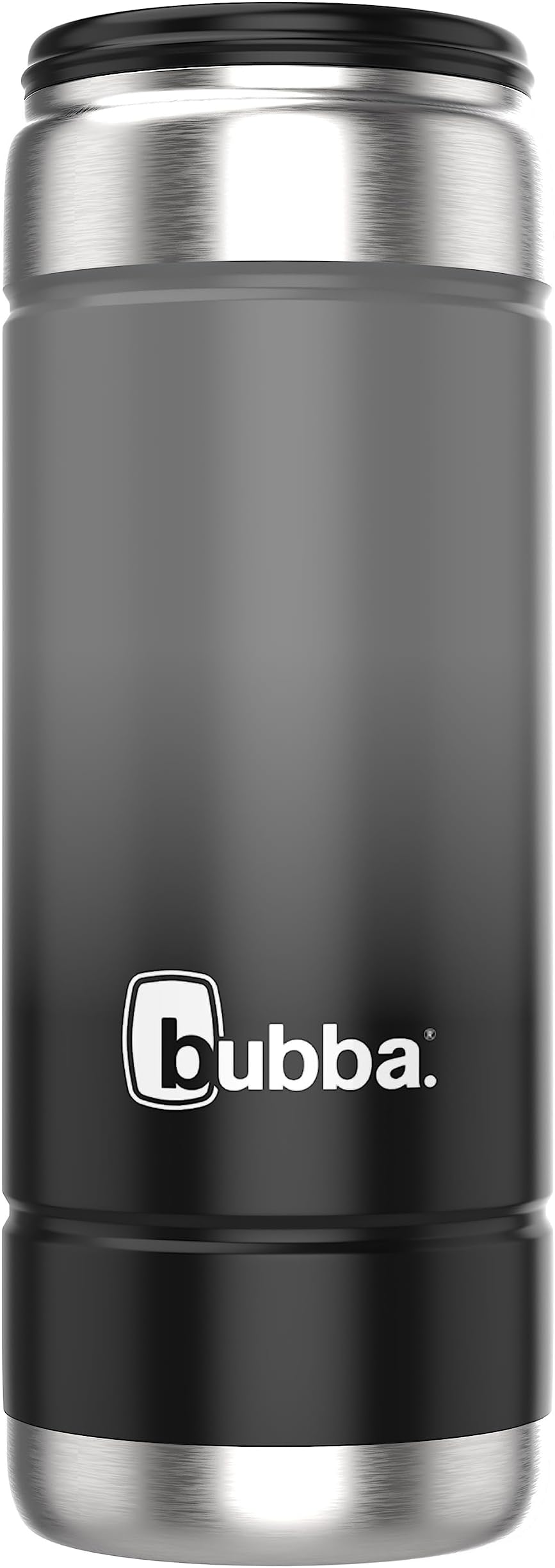 BUBBA BRANDS Trailblazer Tallboy Vacuum-Insulated Stainless Steel Tumbler with Spill-Proof Slider Lid, 18oz Beverage Bottle Keeps Drinks Cold for 12 Hours, Licorice