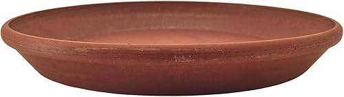 Miniatura 3 de PSW AP25TC - Platillo individual, 10 pulgadas, color terracota, 10 pulgadas y bandeja elegante para bombillas Arcadia Garden Products TD25TC, 10 x 5