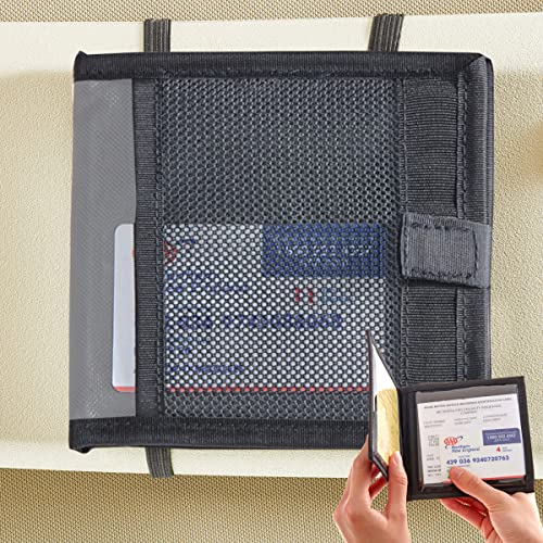 High Road Car Glove Box Organizer, Registration and Insurance Document Holder and Car Manual Holder with Flexible Secure Zippered Case and Note Pad : Automotive