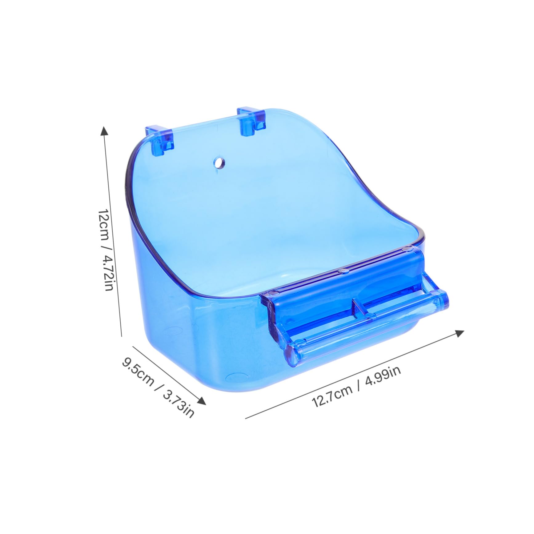 BESPORTBLE 5pezzi Box Per Uccelli Con Vasca Da Bagno Per Pappagalli Accessorio Per Culla Facile Da Installare Materiale Stabile e Sicuro Per Pappagalli e Parrocchetti