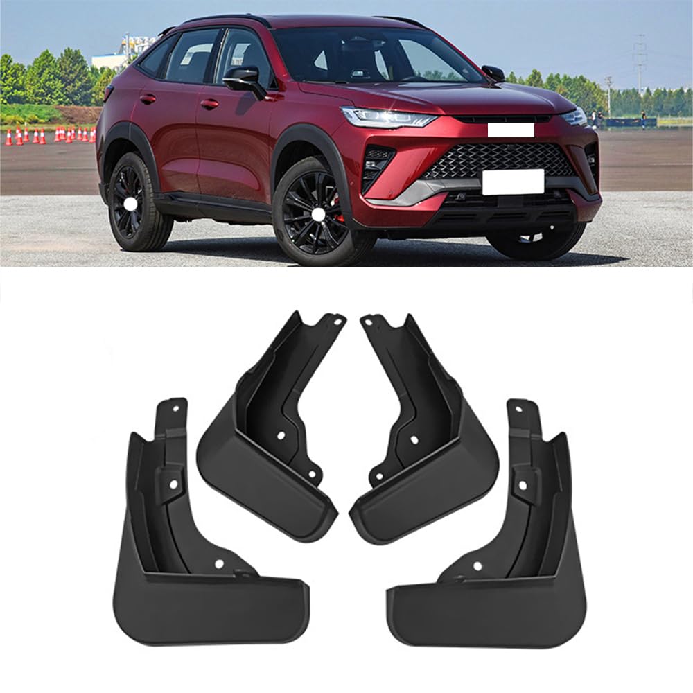 RJQXZXGQ Car Mud Flaps, for Haval H6s H6GT2022 Front & Rear Car Mud Flaps, Splashproof Tough Auto Splash Guards Fenders