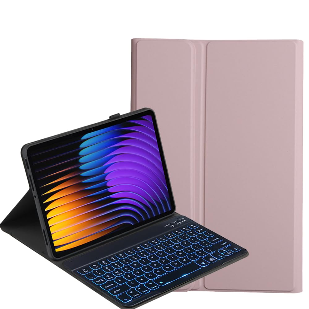 Funda con teclado para Motorola Moto Pad 60 Lite ideal para estudiar y teletrabajar 5