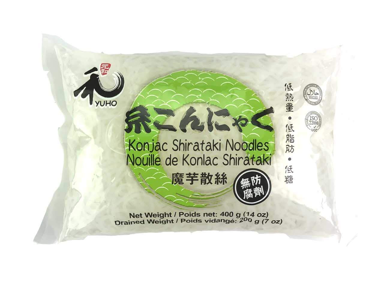 Buy YUHO Konjac Shirataki Noodles Halal Gluten Free Zero Carbs