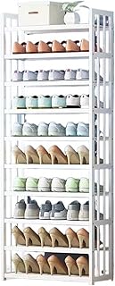 Zapatero Zapatero de almacenamiento for puerta de entrada de dormitorio, armario de zapatos blanco for el hogar, almacenamiento Simple a prueba de polvo Gabinete de almacenamiento de zapatos ( Size :