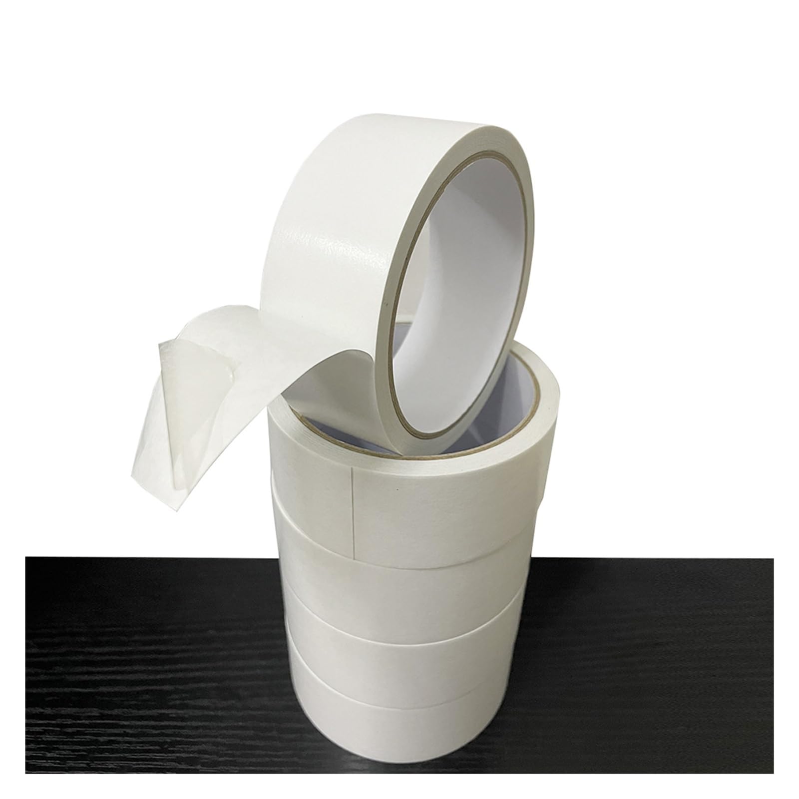 DAVBIR 5 Rollos/Juego de Cinta de Doble Cara, Cinta Adhesiva Fuerte Ultrafina, Cinta Adhesiva Alta, Material Escolar for Oficina, Ancho 5/8/10/12/15/18/20 Perfection (Size : 10M, Color : 40mmx5rolls
