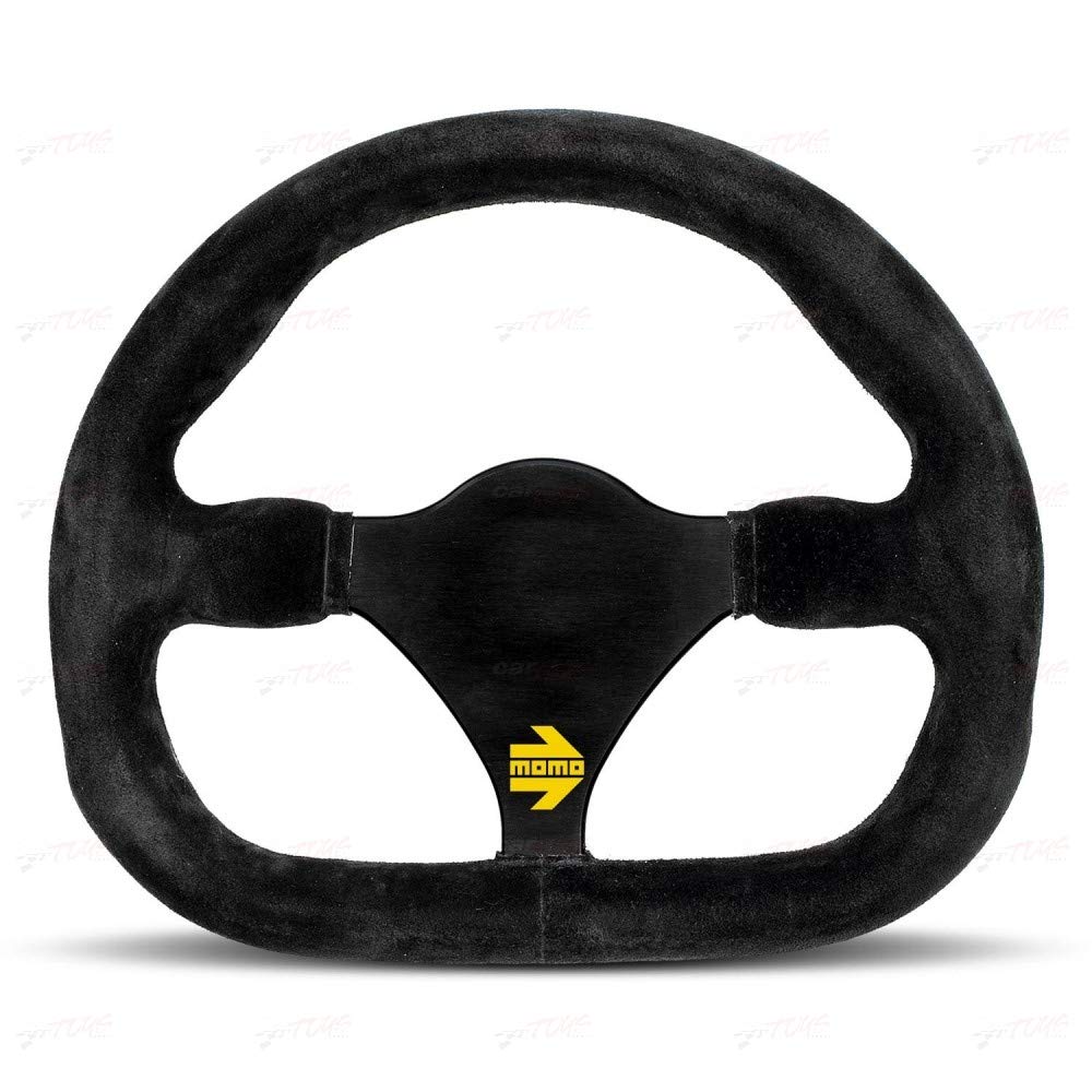 MOMOR1925/29S Steering Wheel (MOD 27 Black Suede), 1 Pack