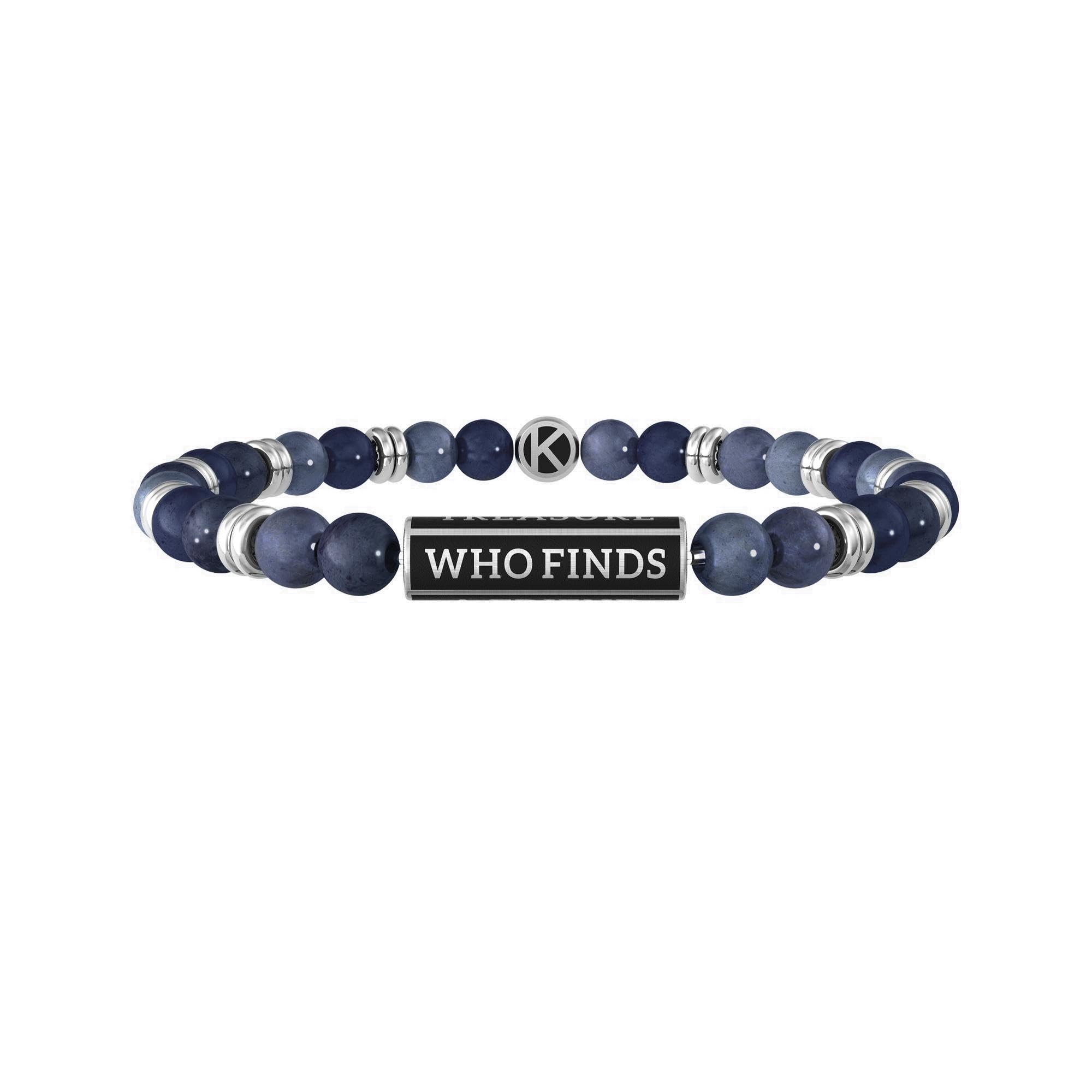 KIDULT - Bracciale Uomo - Who Finds a Friend Finds a Treasure | Amicizia - 732048
