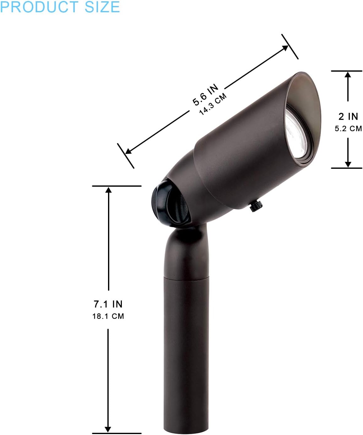Outdoor Floodlight - 20 Watt MR11 Halogen