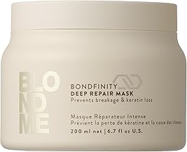 Schwarzkopf Professional BLONDME Bondfinity Deep Repair Mask Strengthening Hair Mask Creating Bonds Smoothing And Protecting Porous Hair Moisturizing And Softening 200ml