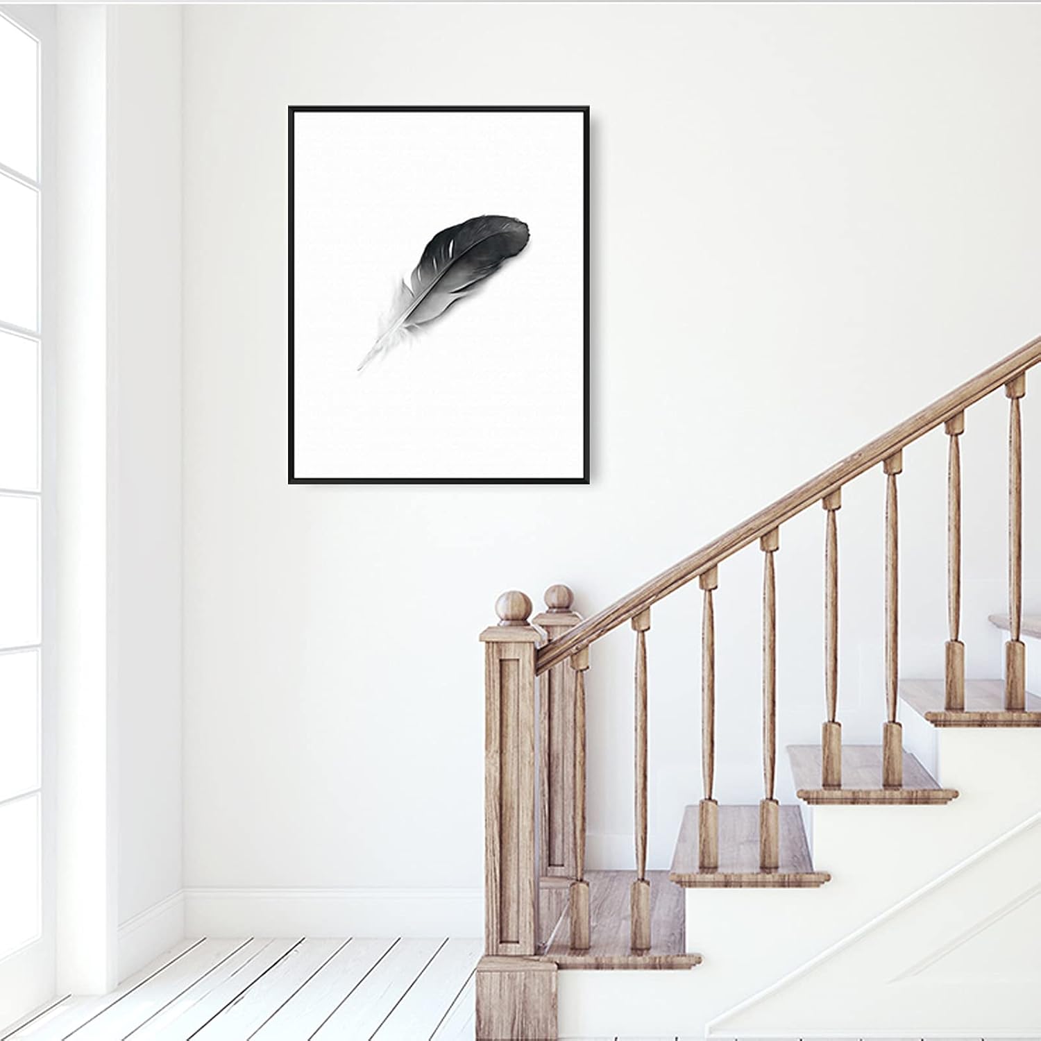 Wall Mounted Electrical Panel Cover, Electric Meter Box Decorative Painting Distribution Box Electric Meter Box Decorative Painting 40 X 50Cm,E (A) (C) (A)