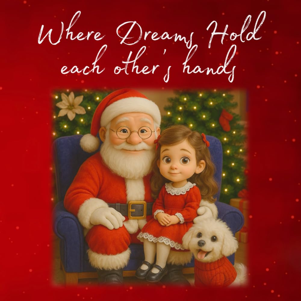 Where Dreams Hold Each Other’s Hands: A Magical Christmas Story | For Ages 3+ | A Tale of Friendship Between a Girl and a Puppy, and Santa Claus's Secret Letter