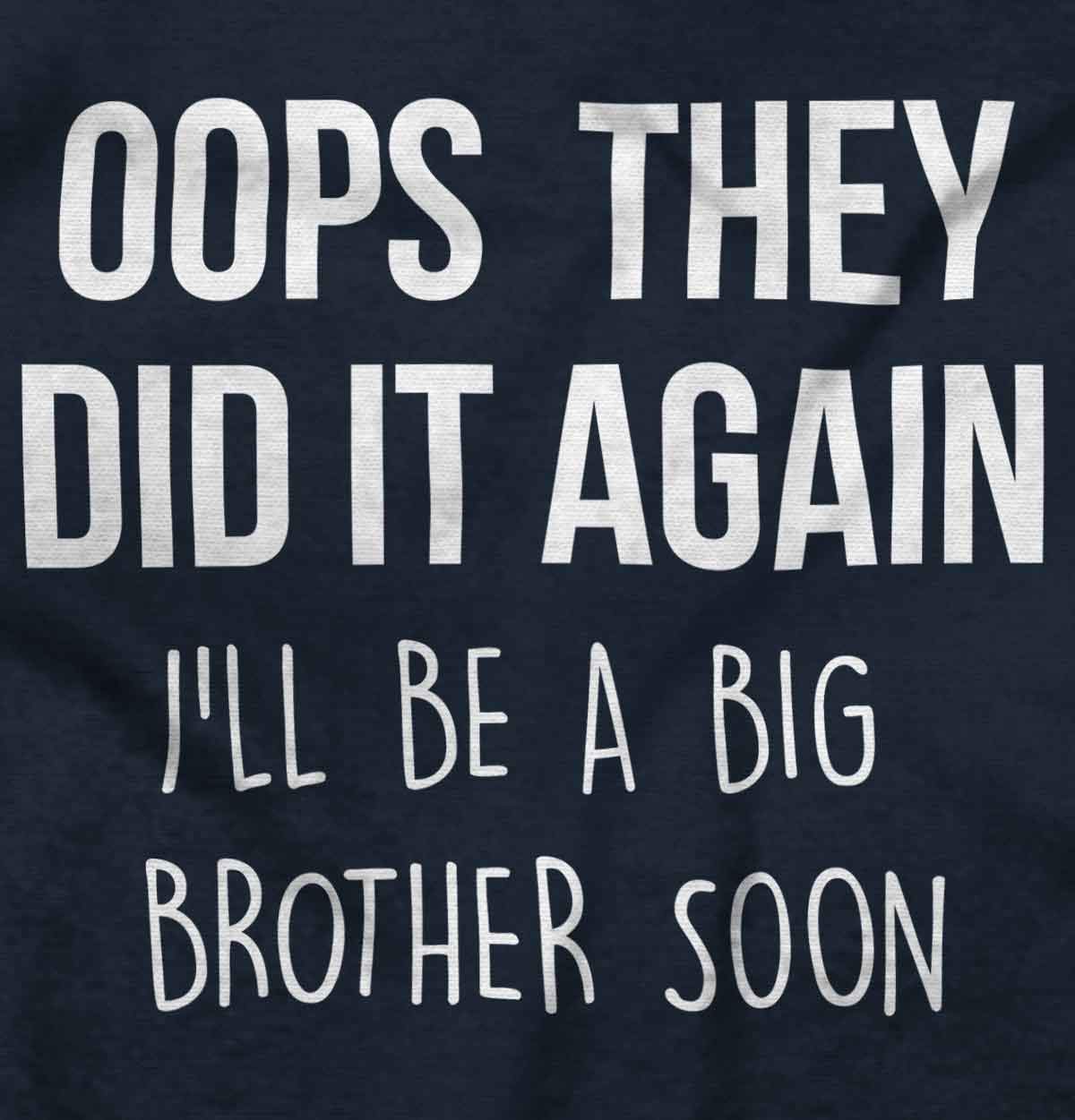 Brisco Brands Cute Brother Announcement Lil Bro Baby Bodysuit Jumper Boys