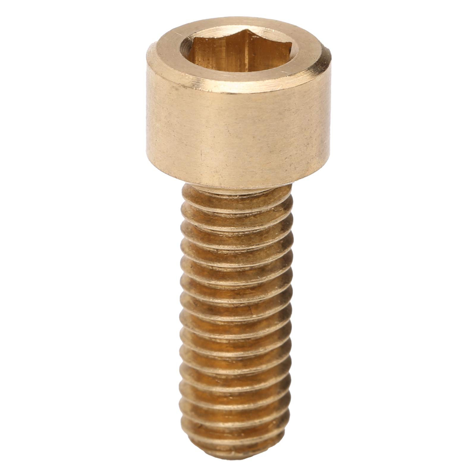 50 uds. de tornillos con cabeza hexagonal, herrajes de sujeción de cobre M6, tornillos industriales de cobre puro con superficie lisa y alta resistencia al desgaste para el (M6*16mm)
