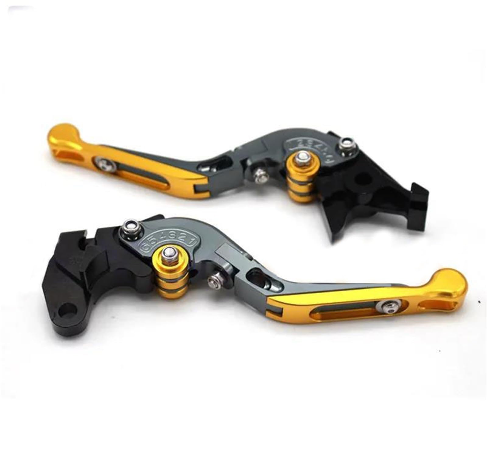 FHUKJOK Motorcycle Brake Clutch for Suzuki GS500 1989-2008 GS500E 1990-2007 GS500F 2001-2007 Retrofit Handle Lever