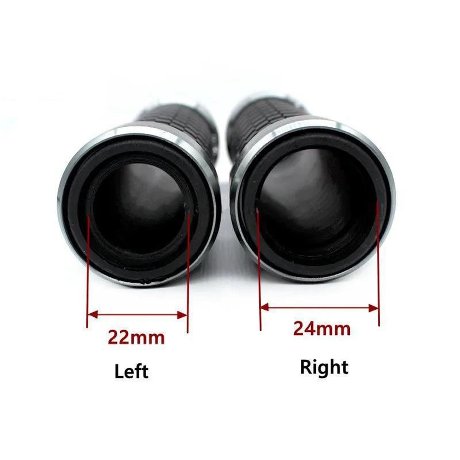 Accessori per moto Manopole Per Manubrio In Alluminio CNC Per Moto, Con Impugnatura In Gomma Per HONDA ST1300A 1300a ST1300 2003 2004 2005 2006 2007