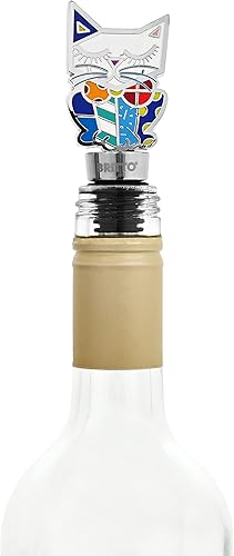 Miniatura 4 de BRITTO Romero - Tapón de vino de metal gato Sam