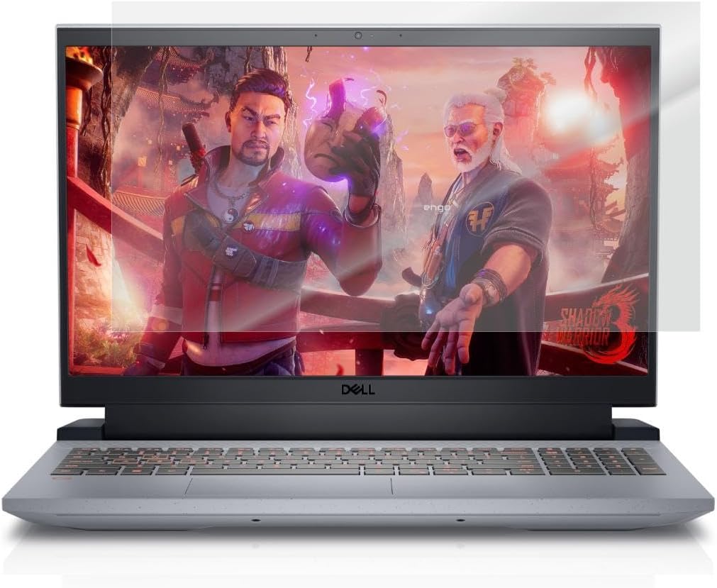 Engo Dell G15 5525 15.6 inç ile Uyumlu Mat Ekran Koruyucu Şeffaf