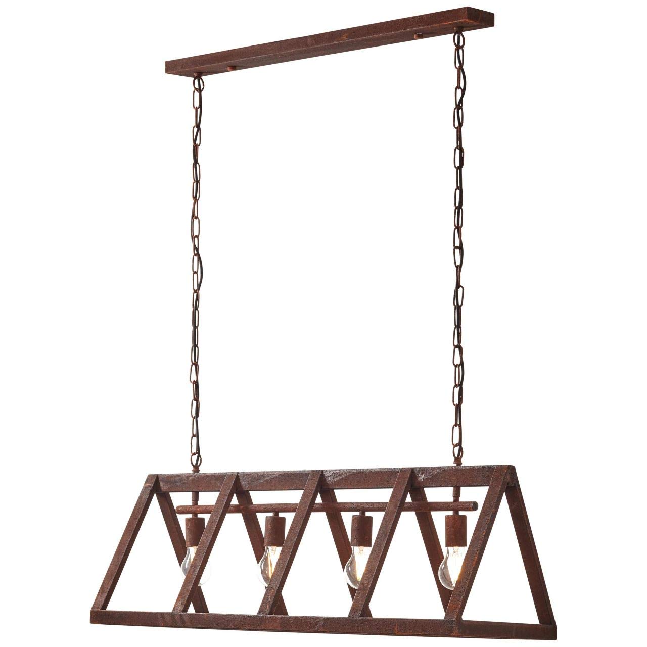 Schijfjes hanglamp roest 50 cm- Stoer & Stijlvol