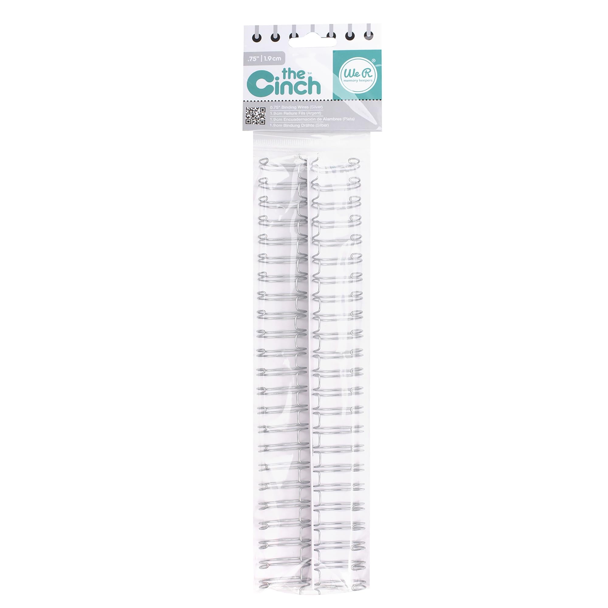 We R Memory Keepers Cinch Wires - Silver 0.75"
