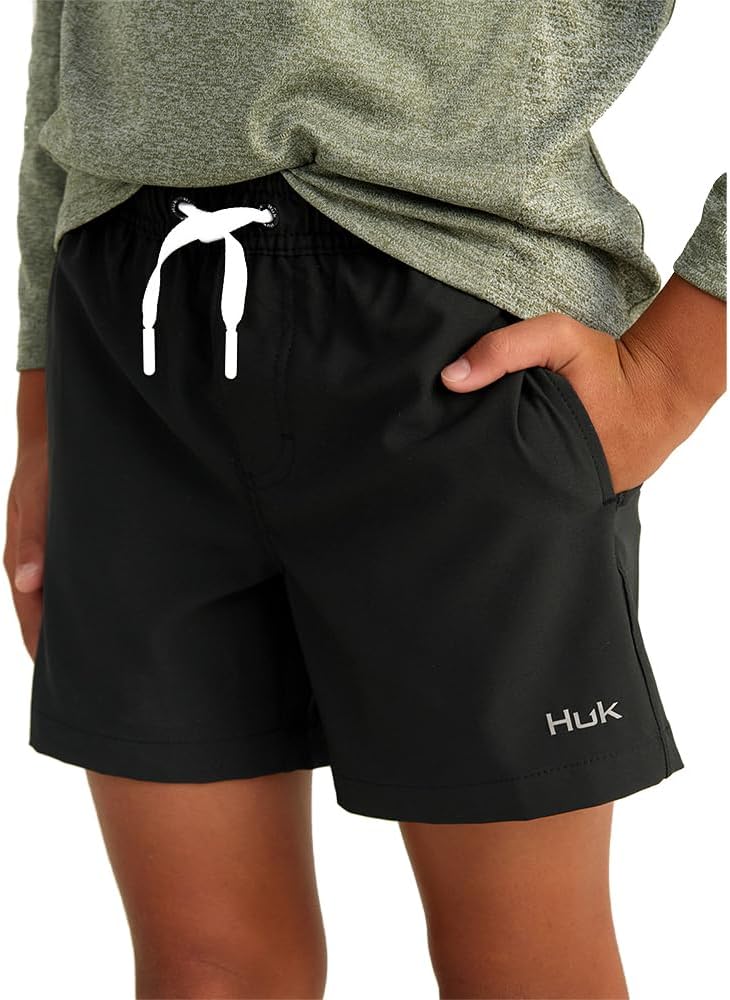 Girls' Pursuit Volley Short, Quick-Dry Fishing Shorts for Kids