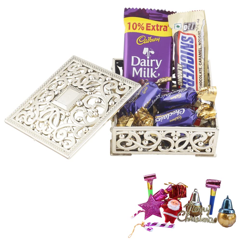 Astonished Retail Dairy Milk and Snickers Chocolate Hamper | Premium Chistmas Chocolate Gift & Christmas Kit | Christmas Chocolate Gift Hamper | 211